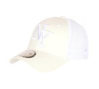 Hip Hop Honour Casquette NY Filet Blanche Trucker Baseball Classe Gybz - Taille Unique - Blanc
