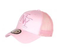 Hip Hop Honour Casquette NY Filet Rose Pastel Trucker Baseball Tendance Gybz - Taille Unique - Rose