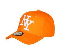 Hip Hop Honour Casquette NY Orange et Blanche Tendance Visiere Baseball Stazky - Taille Unique - Orange