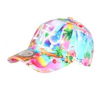 Hip Hop Honour Casquette NY Originale Rose et Bleue Summer Breeze - Taille Unique - Rose