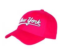 -Hip Hop Honour-Casquette NY Rose Framboise Rétro n Coton Bronxa Baseball - Rose Taille unique