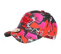 -Hip Hop Honour-Casquette NY Rouge et Rose Design Fashion Streetwear Baseball Larsy - Rouge Taille unique