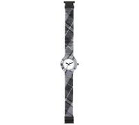 Hip Hop HWU0380 Montre analogique Tartan glasglow Gray en Caoutchouc et Plastique Gris 30 m, Bracelet