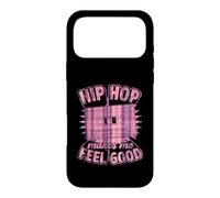 Hip Hop Makes Me Feel Good Retro Cassette Graphique Coque pour iPhone 17 Pro Max