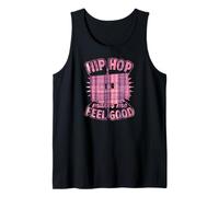 Hip Hop Makes Me Feel Good Retro Cassette Graphique Débardeur