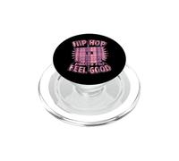Hip Hop Makes Me Feel Good Retro Cassette Graphique PopSockets PopGrip pour MagSafe