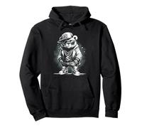 Hip Hop Ours Cool Streetwear Swag Sweat à Capuche