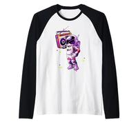 Hip Hop Ruban adhésif Astronaute EDM Rave BPM Addict Sober Raver PLUR Manche Raglan