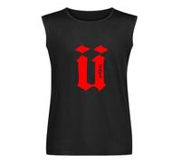Hip Hop Unkut and Healthy s Men's Vests Tank Tops O-Neck 100% Cotton Undershirts Unisex Sleeveless T-Shirt S