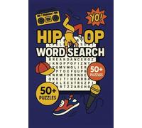 Hip Hop Word Search Book for Adults, Kids & Seniors: 50+ Puzzles Featuring Rappers, Slang, Songs, Fashion, Culture & More | Fun Brain Games for Music ... & Fans in Easy-to-Read Large Print Format