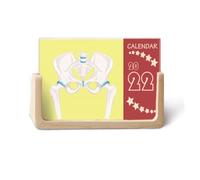 Hip Pelvic Lucky Illustration 2022 Calendrier de bureau 12 mois