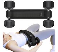 Hip Thrust Belt, Balency Hip Thrust Belt for Dumbbells Heavy, Booty Belt for Hip Thrust, Slip-Resistant Padding Hip Thrust Belt for Gym or Home Workouts, Hip Thrust Band for Dumbbell Kettlebell Plate