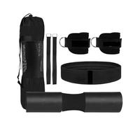 Hip Thrust Pad - Haltère absorbant les chocs, coussinet squat en mousse pour le soutien du cou et des épaules, barre d'haltère olympique standard, haltérophilie robuste | Pour l'entraînement, les