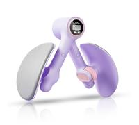 Hip Trainer Exerciseur, Entraîneur De Muscle Pelvien, Entraîneur Intérieur De Cuisse, Plancher Pelvien Exerciseur Entraîneur Intérieur De Cuisse pour Femme,Les Jambes,Gym,Yoga (Purple)