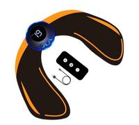 Hip Trainer - PU And Electronic Components 25.5cm Size, Muscle Toner Device, Compact Portable Design | 19 Modes, Wireless Fitness Equipment, Intelligent Exercise Tool For Home, Hotel, Apartment,