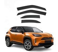 HIPATU 4 Pièces Deflecteurs d'air de Voiture pour Toyota Yaris Cross 2020-2024, Déflecteurs de Vent de Fenêtre Latérale Déflecteur Voiture Pare-Soleil Pare-Pluie Pare-Fumée