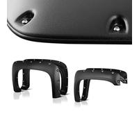 HIPATU Garde-Boue de Elargisseurs d'Aile de Voiture pour Chevy Silverado 2007-2013, Protecteur de Sourcils de Roue de Voiture, Arche de Garde-Boue pour Voiture Tout-Terrain