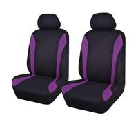 HIPATU Housses de Siège Avant de Voiture pour Citroen Berlingo (2008-2017), Couverture Couvre de Sieges Auto Avant en Maille Polyester Respirante, Auto Accessoires,A-Purple