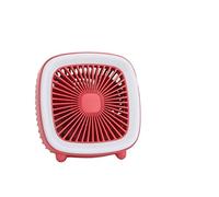 HIPdudRTG Petit ventilateur, Été 3 vitesses USB Rechargeable Style rétro Cool Mini ventilateur