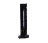 HIPdudRTG Ventilateur colonne, Ventilateur tour sans lame ventilateur de bureau Portable(Black)