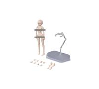 HiPlay 1:12 Scale Female Half-Seamless Action Figure Body -Tall and Dump Body Shape, Medium Bust and Fair Skin T86-ST02A (blanc, buste moyen)