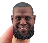 HiPlay 1/6 Scale African American Male Figure Head Sculpt Series, Handsome Men Tough Guy, Doll Head for 12" Action Figure Phicen, TBLeague, HT HS001(A)