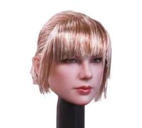 HiPlay 1:6 Scale Female Head Sculpt, Beauty Singer European Girl Head Sculpture for 12-inch Action Figures H007D