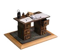 HiPlay DID Set de Diorama de Bureau de Guerre de la Première Guerre Mondiale E60062 - Accessoire de Scène Militaire Réaliste à l'Échelle 1/6 pour Figurines d'action de 12 Pouces