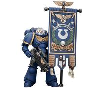 HiPlay JOYTOY 1/18 Warhammer 40,000 Ultramarines Héros du Chapitre Primaris Ancient JT2498 Réédition Figurines d'action