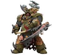 HiPlay JOYTOY Death Guard Deathshroud Terminator 1 avec Manreaper et Plaguespurter Gauntlet JT02588 Figurine d'action Warhammer 1/18