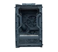 HiPlay JOYTOY Hangar d'Affichage pour Soldat Individuel JT02243 Gris Titane Échelle 1/25 Compatible avec la Série JOYTOY Figurine Action