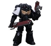HiPlay JOYTOY Space Marines Black Templars Outriders Brother Valtus JT2849 Figurine Action 1/18