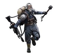 HiPlay JOYTOY Warhammer 40,000 1/18 Astra Militarum Death Korps of Krieg Escouade de Vétérans Gardes JT2665 Collection de Figurines Articulées Modèle Cadeau
