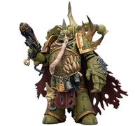HiPlay JOYTOY Warhammer 40 000 Champion des Plague Marines de la Death Guard avec Pistolet Plasma et Poing énergétique JT03592 Figurine articulée 1/18