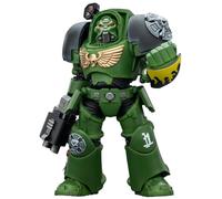 HiPlay JOYTOY Warhammer 40 000 Salamanders Terminator 2 avec Poing Énergétique et Storm Bolter JT03226 Figurine d'action Échelle 1/18