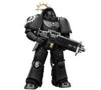 HiPlay JOYTOY Warhammer 40,000 : Space Marine 2 Iron Hands Heavy Intercessor avec Heavy Bolt Rifle et Bolt Pistol (JT03714 Édition Jeu) Figurine d'action 1/18