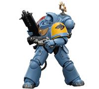HiPlay JOYTOY Warhammer 40,000 : Space Marine 2 Loups de l'espace Heavy Intercessor avec Heavy Bolt Rifle et Bolt Pistol (JT03646 Édition Jeu) Figurine d'action 1/18