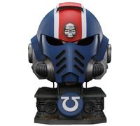 HiPlay JOYTOY Warhammer 40,000 Ultramarines Lieutenant Titus' MKX Casque & Support d'Exposition 1/1 Échelle Collection