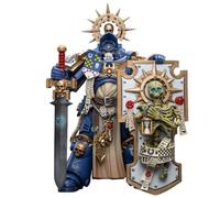 HiPlay JOYTOY Warhammer 40,000 Ultramarines Primaris Captain avec Bouclier Relique et Épée Énergétique (JT6465) Figurine d'action à l'échelle 1/18