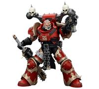 HiPlay JOYTOY Warhammer 40K 1/18 World Eaters Khorne Berzerker with Eviscerator Chainsword Action Figure