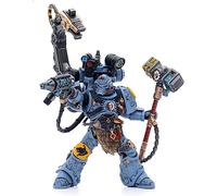 HiPlay JoyToy Warhammer 40k Space Wolves Iron Priest Jorin Fellhammer 1:18 Scale Collectible Action Figure