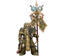 HiPlay JOYTOY Warhammer JT02915 Porte-étendard Death Guard Plague Marine avec Boltgun et Plague Knife Figurine articulée 1/18