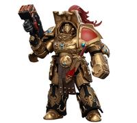 HiPlay JOYTOY Warhammer The Horus Heresy 1/18 Legio Custodes Aquilon Terminator Squad Aquilon avec Destructeur Adrathique Jumelé JT00751 Figurines d'action