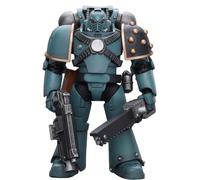 HiPlay JoyToy Warhammer The Horus Heresy Collectible Figure: Sons of Horus MKIV Tactical Squad Legionary with Bolter 1:18 Scale Action Figures JT9602
