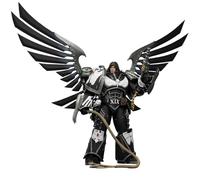 HiPlay JOYTOY Warhammer The Horus Heresy Corvus Corax, Primarque de la XIXe Légion avec des Griffes éclair Artisanales, des Pistolets archéotech et Un Fouet Ensemble de Figurine Articulée à l'Échelle