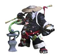 HiPlay Memory Toys Action Figure 7-inch Accessory: Pandaren Wanderer WU Qinglie, Anime Style Miniature Collectible Figure WQL