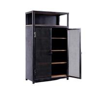 HiPlay Mmmtoys, Industrial Style American Storage Cabinet V2 M2410, 1/6 Scale Display Case for 12 inches Collectible Figure