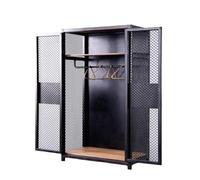 HiPlay Mmmtoys, Industrial Style American Storage Cabinet V3, 1/6 Scale Display Case for 12 inches Collectible Figure M2411