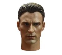 HiPlay Sculpture de Tête Masculine Style Occidental Échelle 1/6 Beau Garçon avec Cou, sans ht pour Figurines d'action de 12 Pouces
