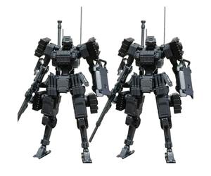 HiPlay Sheik Mainland Fenrir-A6 Assult Type Deep Silver 2-in-1 Plastic Model Kit Mecha Figure